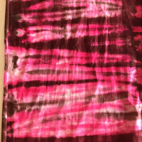 NWT Shining Shakti Organic Cotton Scarf. Pink, Brown & White. - Picture 12 of 15